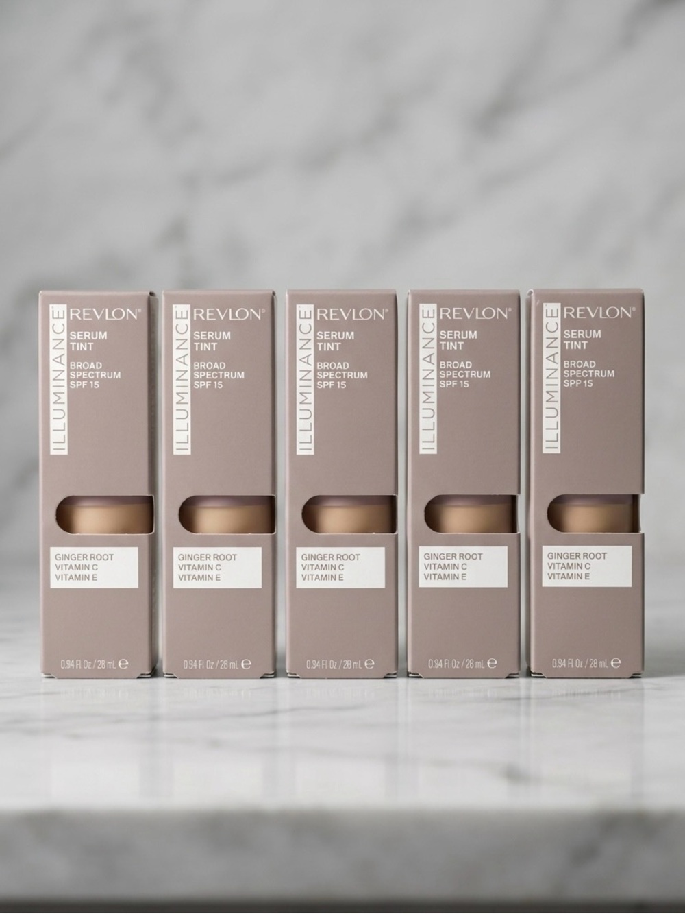 Revlon Illuminance Serum Tint Light Beige (Set of 5)